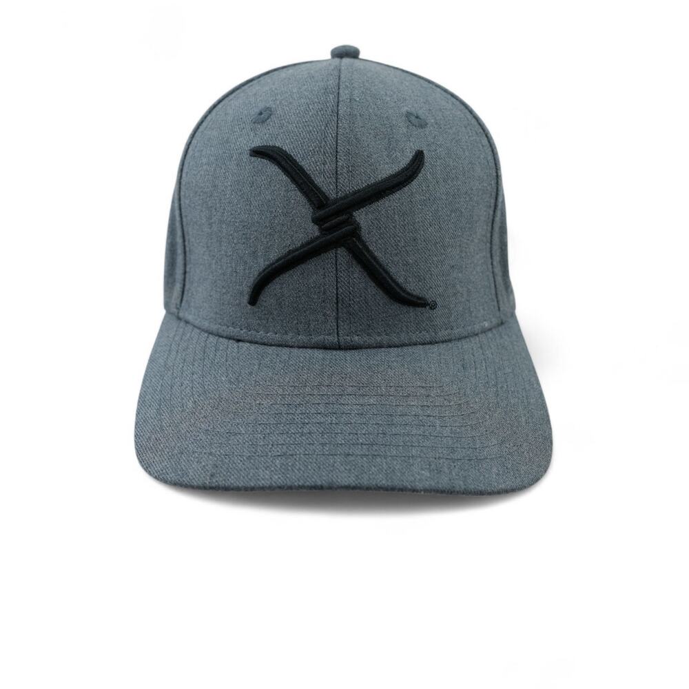 Twisted X Boots Hat Cap Unisex OS Adjustable Gray Snapback Western Rodeo New‎